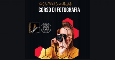 Corso di Fotografia by CUS a CRUA-SCATTOFLESSIBILE