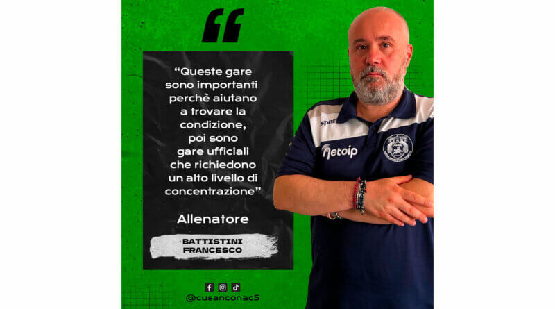 Calcio a 5: Battistini,La Coppa di Divisione un momento di crescita