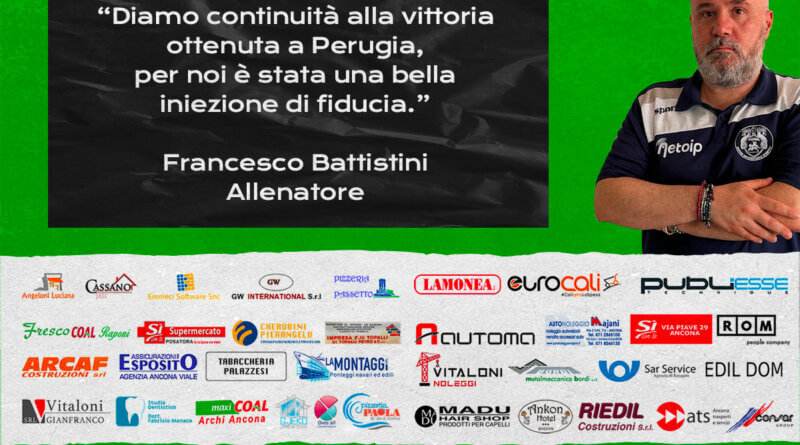 Calcio a 5: Battistini, Diamo continuità alla vittoria ottenuta a Perugia