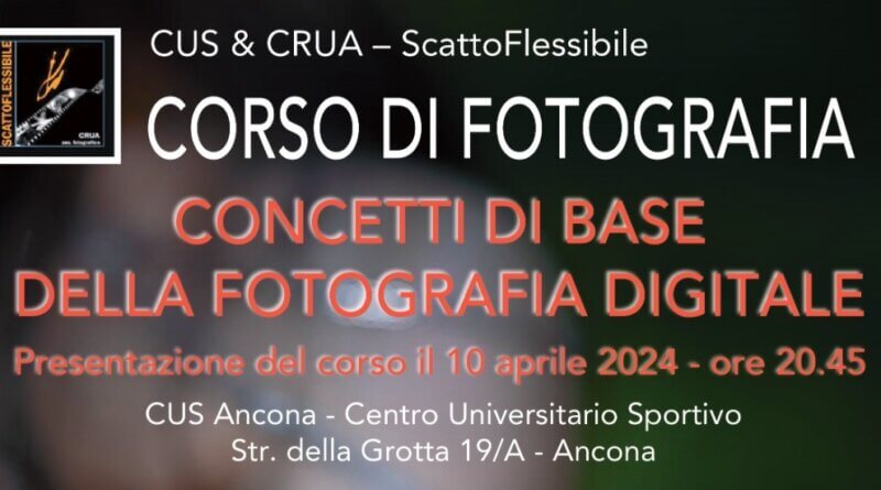 Corso di Fotografia: Concetti di base della fotografia digitale