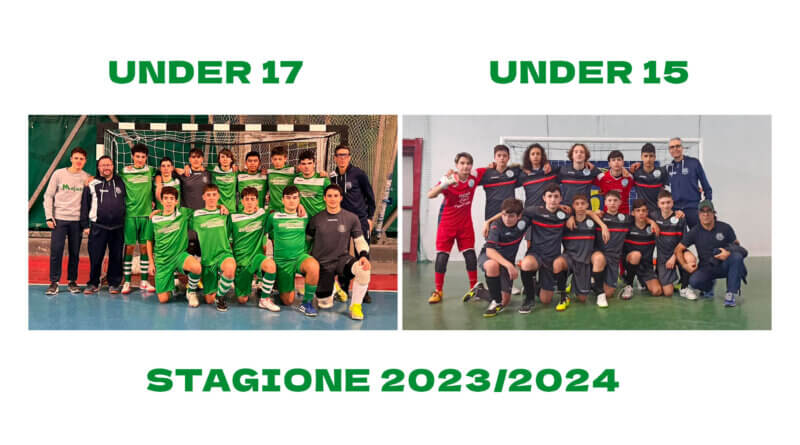 Calcio a 5: Under 17 e Under 15 si fermano ai quarti di finale