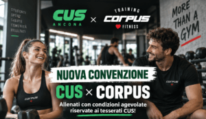 Nuova convenzione con le palestre Corpus
